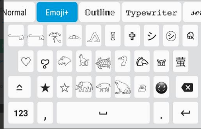 font keyboard images
